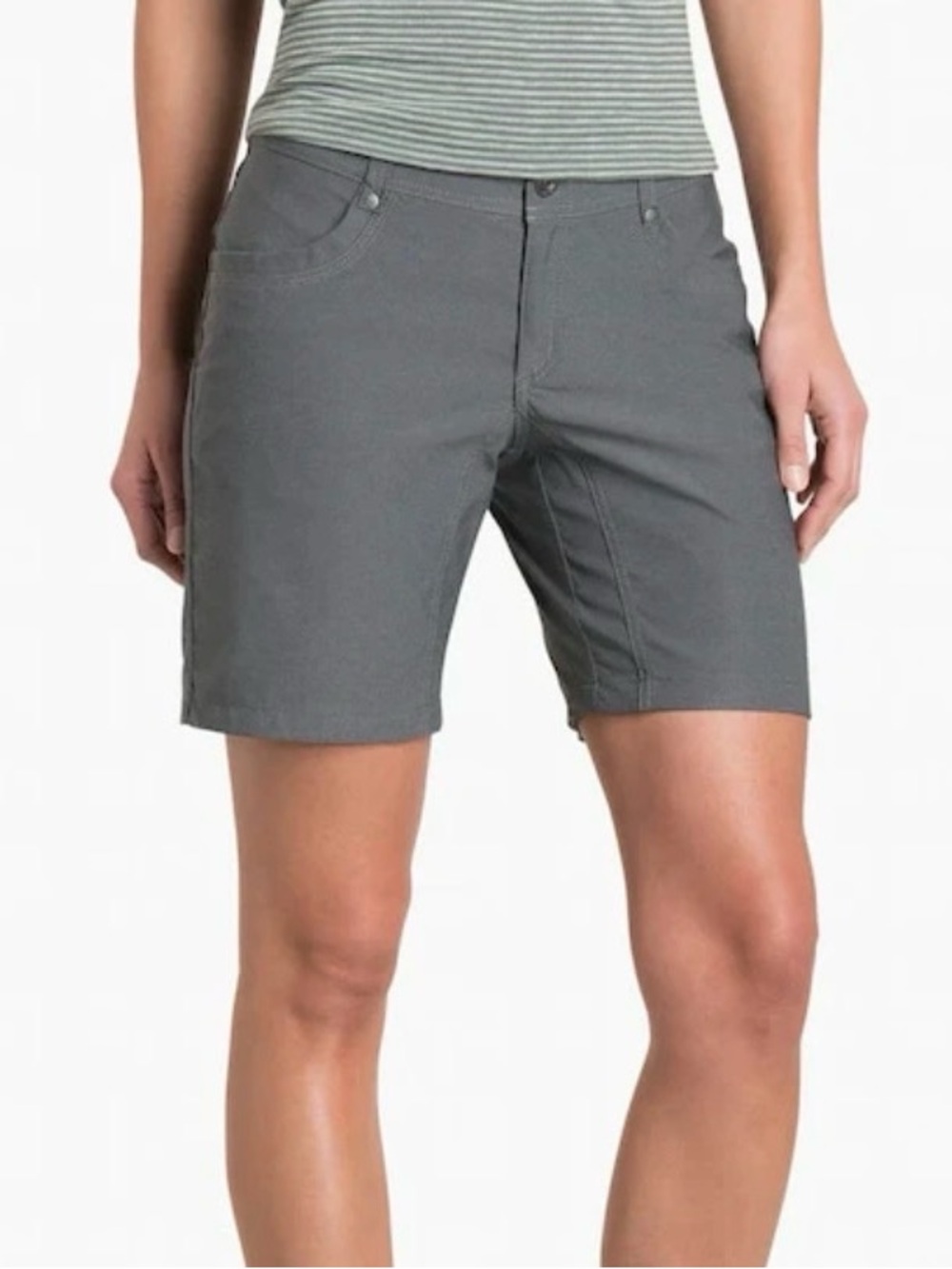 Kuhl Women's Trekr Short Charcoal Women’s Size 8 measures 10 in inseam Outdoor
